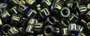 TOHO Aiko-Dark Green Iris Metallic TB-89-50 (image for) TOHO Aiko-Dark Green Iris Metallic TB-89-50