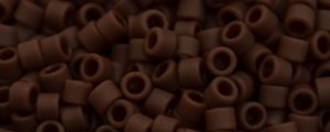 TOHO Aiko-Dark Brown Matte Opaque TB-46F-50 (image for) TOHO Aiko-Dark Brown Matte Opaque TB-46F-50
