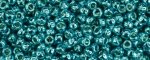 TOHO Size 15/o Round Seed Bead-Turquoise Galvanized PermaFinish. 15TPF569-100 (image for) TOHO Size 15/o Round Seed Bead-Turquoise Galvanized PermaFinish. 15TPF569-100