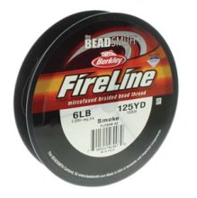FireLine Thread-Smoke Grey-6 Pound Strength * 125 yard spool (image for) FireLine Thread-Smoke Grey-6 Pound Strength * 125 yard spool