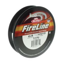 FireLine Thread-Smoke Grey, Fine 4 Pound Strength * 125 Yard Spool (image for) FireLine Thread-Smoke Grey, Fine 4 Pound Strength * 125 Yard Spool
