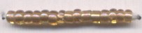 TOHO 15/o Round-Dark Bronze Lined Topaz Rainbow