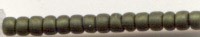 TOHO 15/o Round-Olive Green Metallic Matte