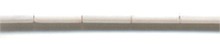 TOHO #2 Bugle-White Opaque Luster