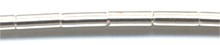 TOHO #2 Bugle-Crystal Silver Lined Matte