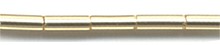 TOHO #2 Bugle-Light Topaz Silver Lined Matte