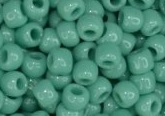 TOHO 6/o Round-Green Turquoise Opaque Stock # :6T55D-100