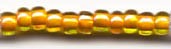 Toho 8/o Round-Light Pink Lined Topaz Rainbow
