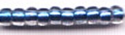 TOHO 8/o Round-Blue Lined Crystal Rainbow