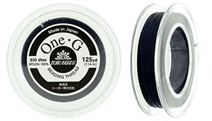 TOHO One-G Thread (4 spools)125 Yard Spools-Navy Stock #: PT-18-125-4