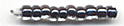TOHO 11/o Round-Crystal Black Lined
