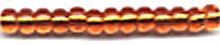 Orange Amber Silver Lined