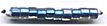 Blue Lined Crystal Rainbow