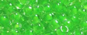 TOHO 11/o Round-Neon Green Lined Crystal #11T805-100