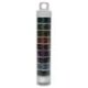 Nymo Size D - Mix 2, Multi-Color-Tube of Ten 64 Yard Bobbins (image for) Nymo Size D - Mix 2, Multi-Color-Tube of Ten 64 Yard Bobbins