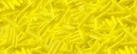 TOHO Size 3 Bugle Bead. 9mm Length-Yellow Opaque (image for) TOHO Size 3 Bugle Bead. 9mm Length-Yellow Opaque