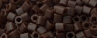 TOHO 1.5mm Cube Shape Seed Beads-Dark Brown Opaque Matte (image for) TOHO 1.5mm Cube Shape Seed Beads-Dark Brown Opaque Matte