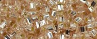 TOHO 1.5mm Cube Shape Seed Beads-Light Pink Silver Lined (image for) TOHO 1.5mm Cube Shape Seed Beads-Light Pink Silver Lined