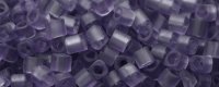 TOHO 1.5mm Cube Shape Seed Beads-Light Purple Transparent Matte (image for) TOHO 1.5mm Cube Shape Seed Beads-Light Purple Transparent Matte