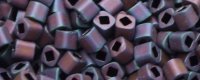 TOHO 1.5mm Cube Shape Seed Beads-Purple Iris Metallic Matte (image for) TOHO 1.5mm Cube Shape Seed Beads-Purple Iris Metallic Matte