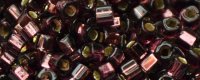 TOHO 1.5mm Cube Shape Seed Beads-Dark Amethyst Silver Lined (image for) TOHO 1.5mm Cube Shape Seed Beads-Dark Amethyst Silver Lined