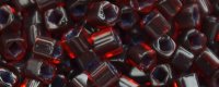 TOHO 1.5mm Cube Shape Seed Beads-Dark Cherry Amber Transparent (image for) TOHO 1.5mm Cube Shape Seed Beads-Dark Cherry Amber Transparent