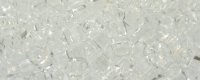 TOHO 1.5mm Cube Shape Seed Beads-Crystal Transparent (image for) TOHO 1.5mm Cube Shape Seed Beads-Crystal Transparent