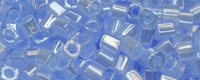 TOHO 1.5mm Cube Shape Seed Beads-Light Sapphire Ceylon Pearl (image for) TOHO 1.5mm Cube Shape Seed Beads-Light Sapphire Ceylon Pearl