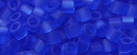 TOHO 1.5mm Cube Shape Seed Beads-Sapphire Transparent Matte (image for) TOHO 1.5mm Cube Shape Seed Beads-Sapphire Transparent Matte