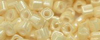 TOHO 1.5mm Cube Shape Seed Beads-Cream Opaque Luster (image for) TOHO 1.5mm Cube Shape Seed Beads-Cream Opaque Luster