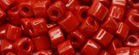 TOHO 1.5mm Cube Shape Seed Beads-Red Opaque (image for) TOHO 1.5mm Cube Shape Seed Beads-Red Opaque