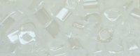 TOHO 1.5mm Cube Shape Seed Beads-White Ceylon Pearl (image for) TOHO 1.5mm Cube Shape Seed Beads-White Ceylon Pearl