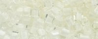 TOHO 1.5mm Cube Shape Seed Beads-White Lined Crystal Transparent (image for) TOHO 1.5mm Cube Shape Seed Beads-White Lined Crystal Transparent