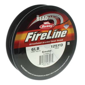 FireLine Smoke Grey-6 Pound Strength * 50 Yard Spool - Click Image to Close