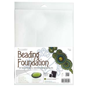 Beading Foundation-White 8.5 x 11" * Four Piece Package #HEL-BFWH8.5-4