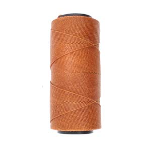 KNOT-IT! 2-Ply Polyester Waxed Cord * CHESTNUT