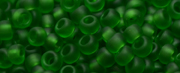 TOHO 11/o Round-Dark Green Transparent Matte #11T7BF