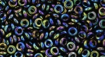 TOHO 8/o Demi Round, Jet Black Iris Metallic, color # 8TD-86-50 * Overstock SALE! (image for) TOHO 8/o Demi Round, Jet Black Iris Metallic, color # 8TD-86-50 * Overstock SALE!