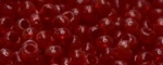 TOHO Size 11/o Round Seed Bead-Dark Ruby Transparent. 11T5C-100 (image for) TOHO Size 11/o Round Seed Bead-Dark Ruby Transparent. 11T5C-100