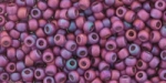 TOHO Size 11/o Round Seed Bead-Raspberry Matte Luster. 11T625F-100 (image for) TOHO Size 11/o Round Seed Bead-Raspberry Matte Luster. 11T625F-100