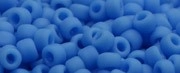 TOHO Size 11/o Round Seed Bead-Medium Blue Matte Opaque. 11T43DF-250 (image for) TOHO Size 11/o Round Seed Bead-Medium Blue Matte Opaque. 11T43DF-250