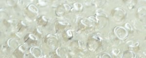 TOHO Size 15/o Round Seed Bead-Crystal Transparent Luster. 15T101-100 (image for) TOHO Size 15/o Round Seed Bead-Crystal Transparent Luster. 15T101-100
