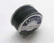 TOHO One-G Thread (5 bobbin's) 50 Yards-Black #PT-2-50-5
