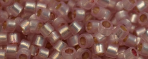 TOHO Aiko-Pink Opal Silver Lined PermaFinish #TB-PF2105-50