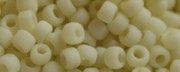 TOHO Size 6/o Round Seed Bead-Cream Matte Opaque. 6T51F-250 (image for) TOHO Size 6/o Round Seed Bead-Cream Matte Opaque. 6T51F-250