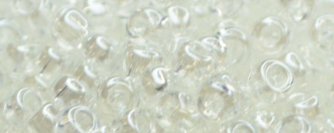 TOHO Size 15/o Round Seed Bead-Crystal Transparent Luster. 15T101-100 (image for) TOHO Size 15/o Round Seed Bead-Crystal Transparent Luster. 15T101-100