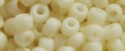 TOHO Size 11/o Round Seed Bead-Ivory Chalk Matte Opaque. 11T762-100 (image for) TOHO Size 11/o Round Seed Bead-Ivory Chalk Matte Opaque. 11T762-100