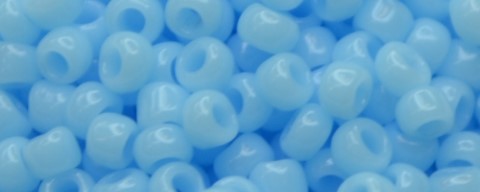 TOHO Size 15/o Round Seed Bead-Aqua Opaque #15T43-100 (image for) TOHO Size 15/o Round Seed Bead-Aqua Opaque #15T43-100