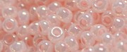 TOHO Size 3/o Round Seed Bead-Light Pink Ceylon Pearl 3TR145-250 (image for) TOHO Size 3/o Round Seed Bead-Light Pink Ceylon Pearl 3TR145-250