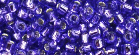 TOHO Size 15/o Round Seed Bead-Purple Silver Lined #15T2224-100 (image for) TOHO Size 15/o Round Seed Bead-Purple Silver Lined #15T2224-100